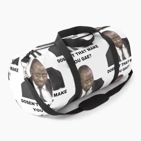Item preview, Doesn't That Make You Gae? Meme Uganda Gay Rights Interview Viral Video designed and sold by FreshDankMemes.