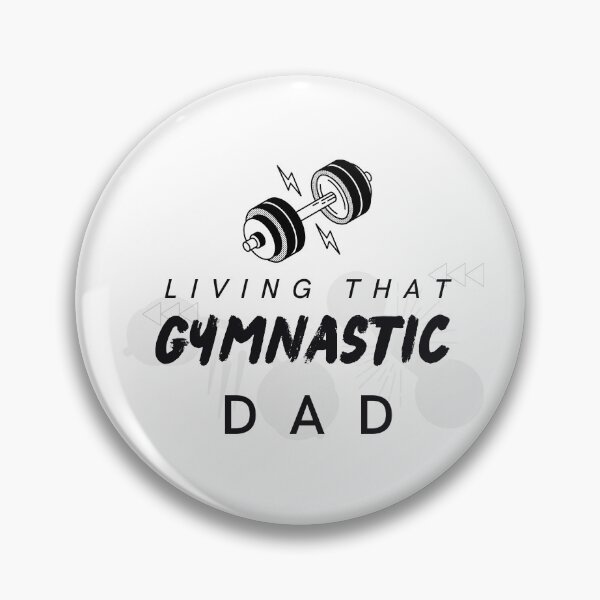 Item preview, Living that gymnastic Dad | Gymnastic quotes funny designed and sold by Shambusiness.