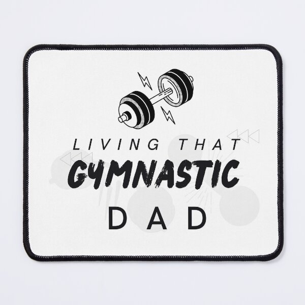 Item preview, Living that gymnastic Dad | Gymnastic quotes funny designed and sold by Shambusiness.