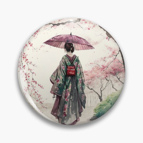 Item preview, Japanese girl walking in the rain  designed and sold by Mirochan80.