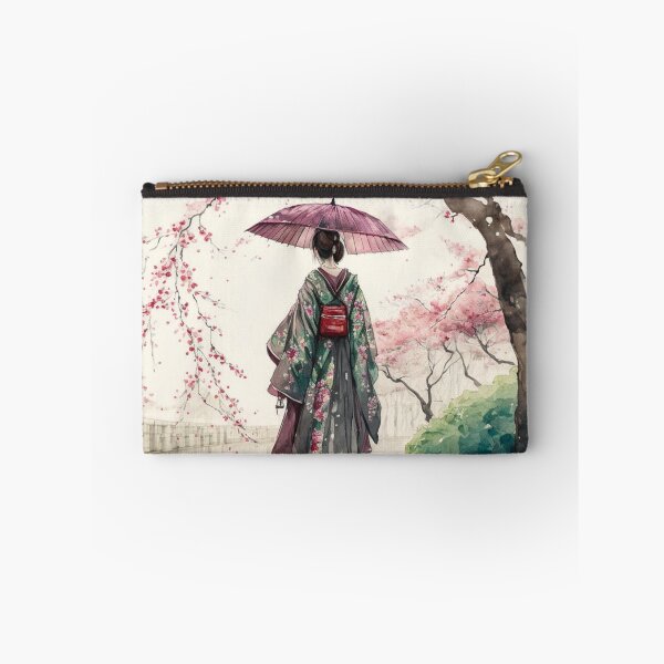 Item preview, Japanese girl walking in the rain  designed and sold by Mirochan80.