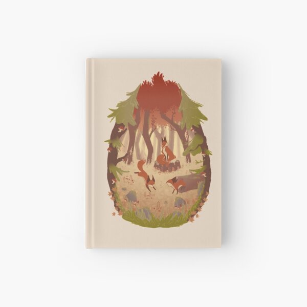 Fox Family - Fall Hardcover Journal