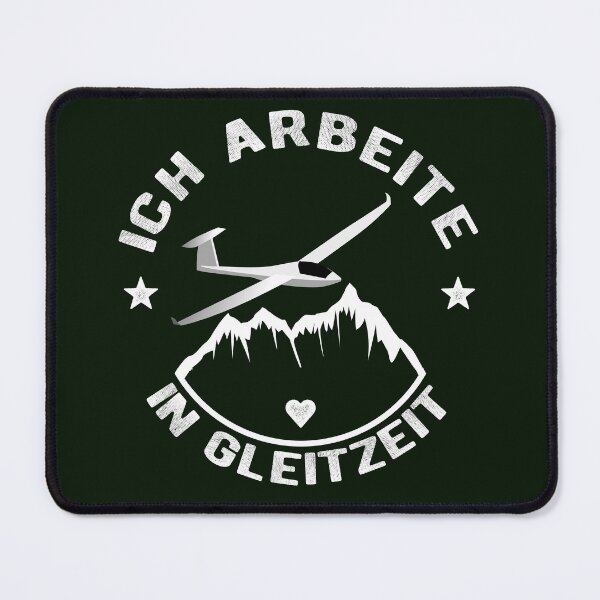 Artikelvorschau, Ich arbeite in Gleitzeit - Geschenk Flieger Pilot entworfen und verkauft von FouDeeziner.