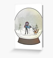 Regular Show Greeting Card