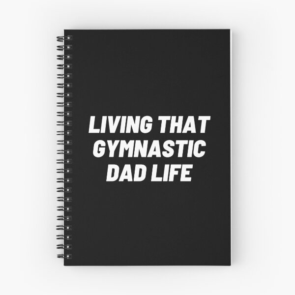 Item preview, Living that gymnastic Dad | Motivational quotes sayings designed and sold by Shambusiness.