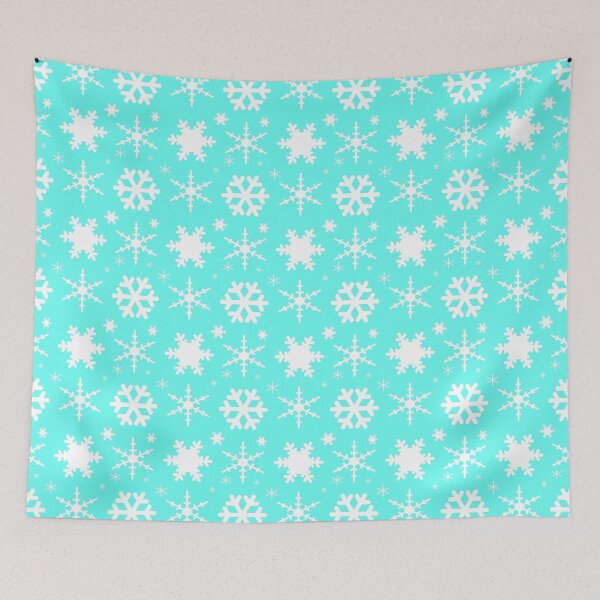 Item preview, Snowflakes Mint designed and sold by blakcirclegirl.