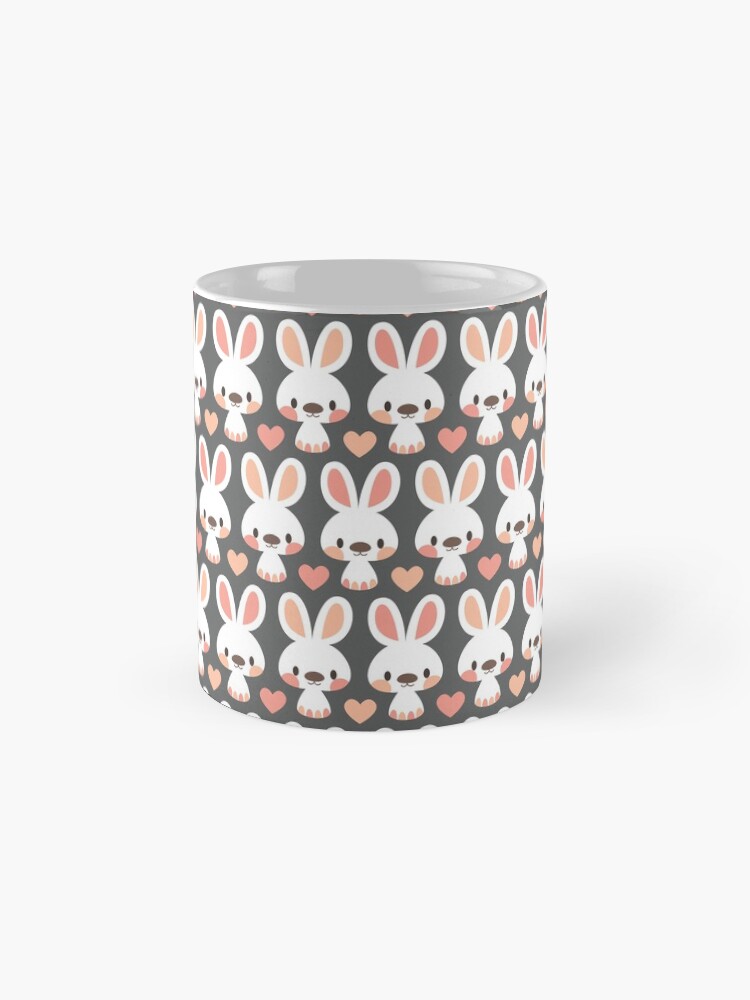Thumbnail 4 of 6, Coffee Mug, Cute little bunnies designed and sold by petitspixels.