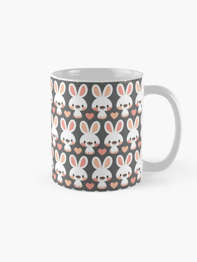 Thumbnail 5 of 6, Coffee Mug, Cute little bunnies designed and sold by petitspixels.