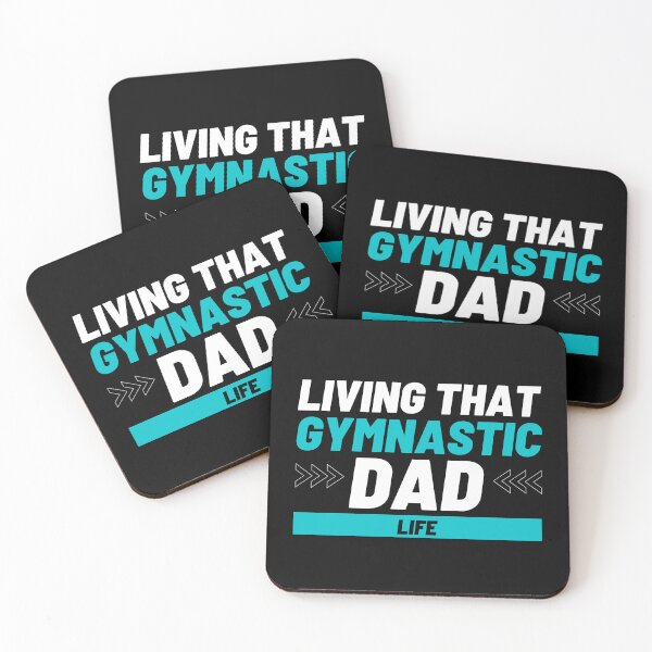 Item preview, Living that gymnastic Dad | Gymnastic quotes funny designed and sold by Shambusiness.