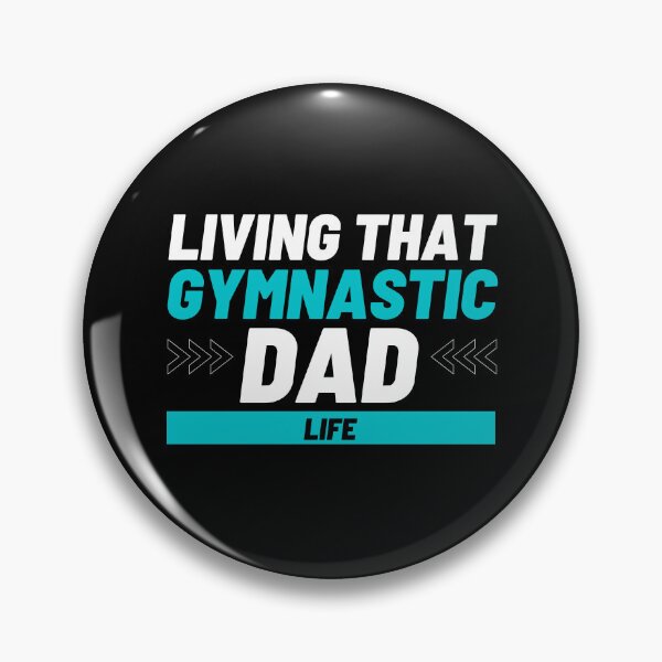 Item preview, Living that gymnastic Dad | Gymnastic quotes funny designed and sold by Shambusiness.