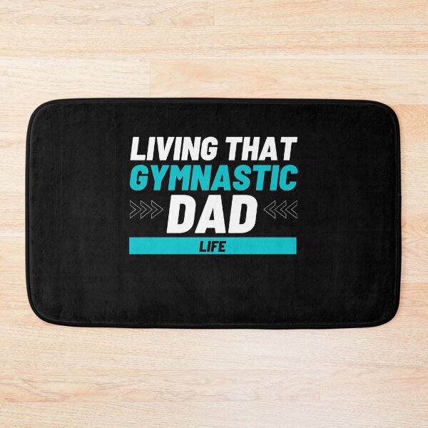 Item preview, Living that gymnastic Dad | Gymnastic quotes funny designed and sold by Shambusiness.