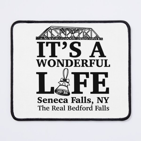 Item preview, It’s A Wonderful Life Bridge and Bell Design designed and sold by Gabrielle Struzik.