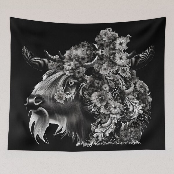 Item preview, Romantic Camargue Bull designed and sold by Astralia.