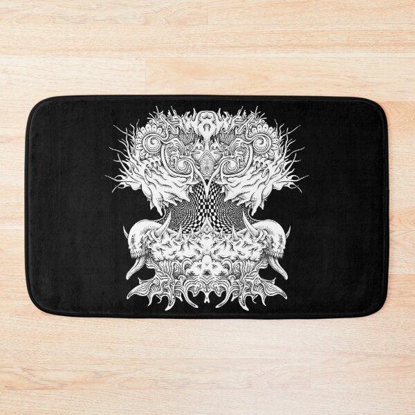 Item preview, Psychodelic surreal abstract psy entrophy doodle symetry evil BraudnaMasa designed and sold by BrudnaMasa.