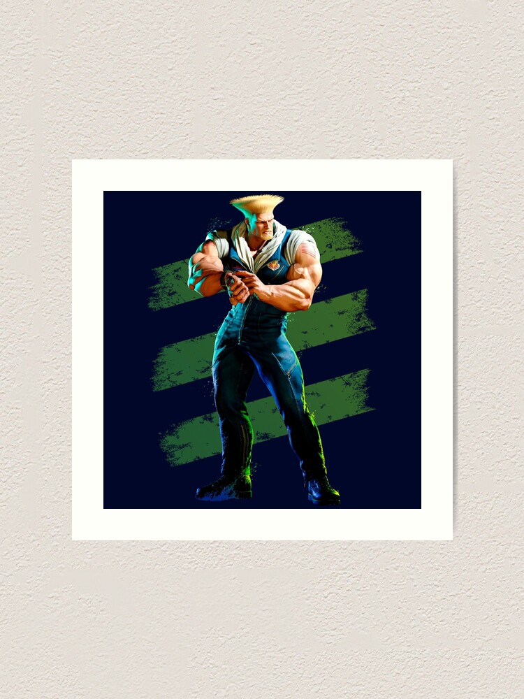 Guile Street Fighter 6 Photographic Print for Sale by ECCHI ART