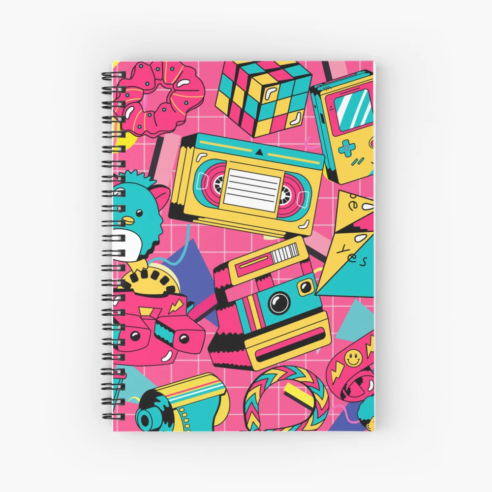 Vintage 80s fashion style seamless hi-res stock photography