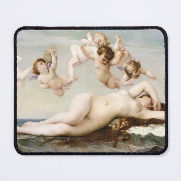 Item preview, The Birth of Venus by the sea! designed and sold by InkishKingdoms.
