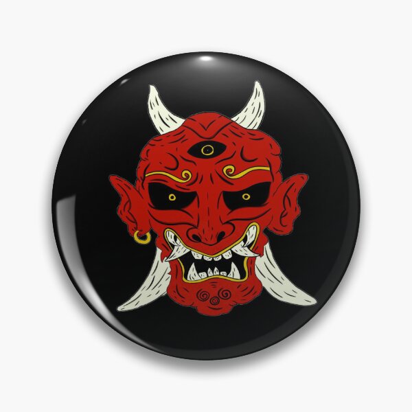 Item preview, ONI DEMON MASK RED AND GOLD  designed and sold by We-Rise.