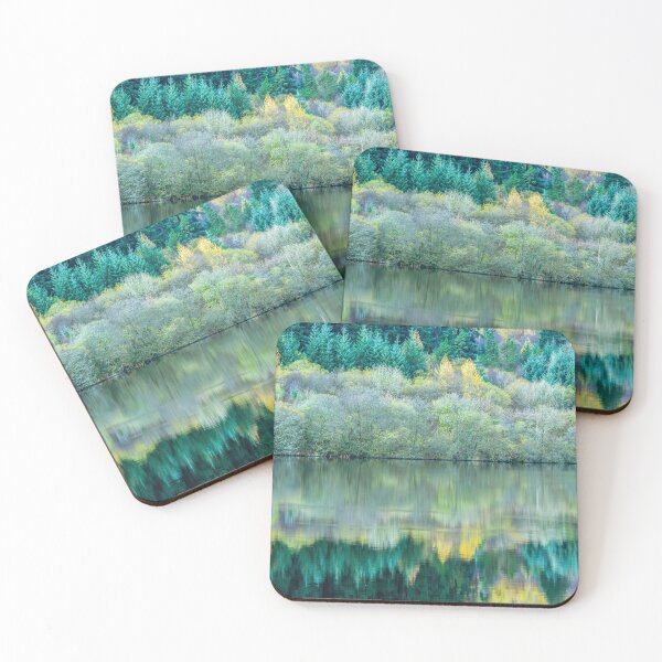 Item preview, Tree Reflections on Llwyn Onn Reservoir Brecon Beacons designed and sold by Cameranick.