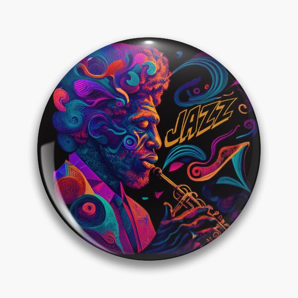 Item preview, JAZZMAN PLAYING A TRUMPET Midjourney AI Artwork designed and sold by davidjulie.