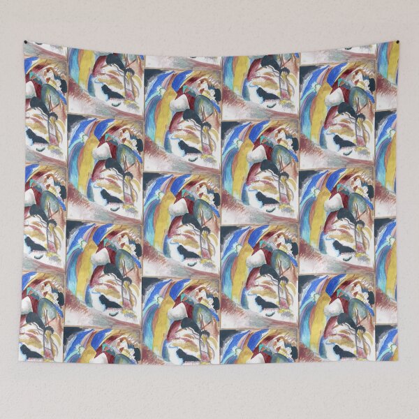 Item preview, Wassily Kandinsky   Picture with White Form  (1913)   | Wassily Kandinsky abstract art designed and sold by TeeARTHY.