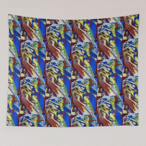 Item preview, Wassily Kandinsky   Apocalyptic Riders I (1911)  | Wassily Kandinsky abstract art designed and sold by TeeARTHY.