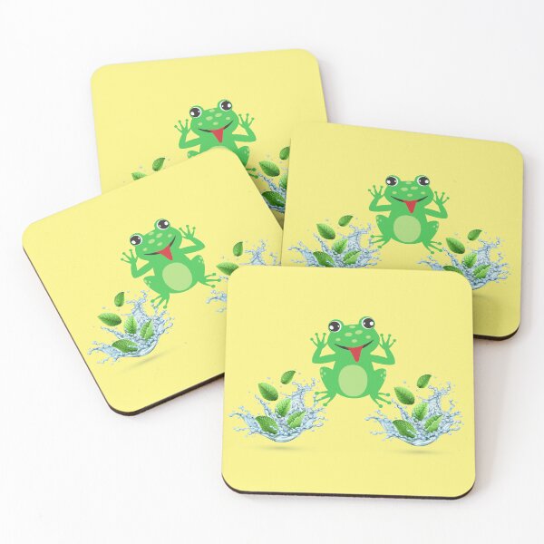 Item preview, Cute Frog Bathing designed and sold by designforum1968.
