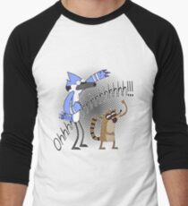 Regular show OOOooooo !!! Men's Baseball ¾ T-Shirt