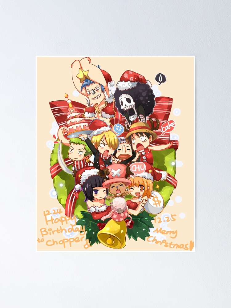 The Strawhats wish you a Merry Christmas! : r/OnePiece