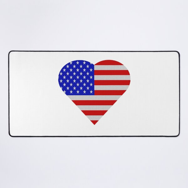 Item preview, Heart USA, United States. United States flag designed and sold by FORYOUOFFICIAL.