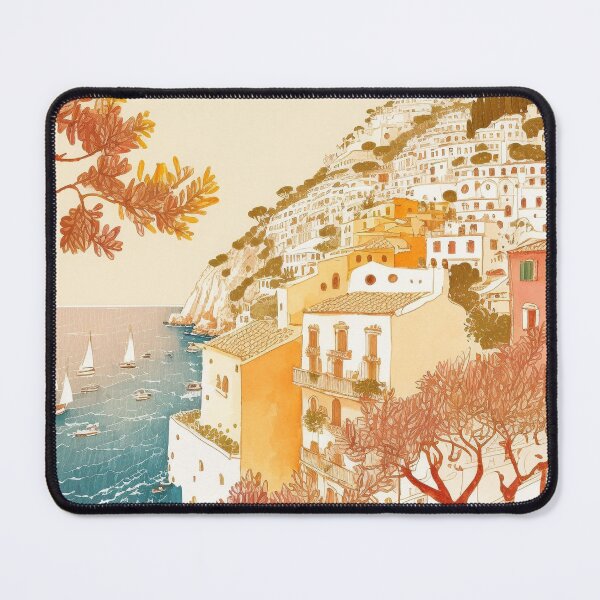 Item preview, Sunrise in Positano Almafi Coast designed and sold by trajeado14.