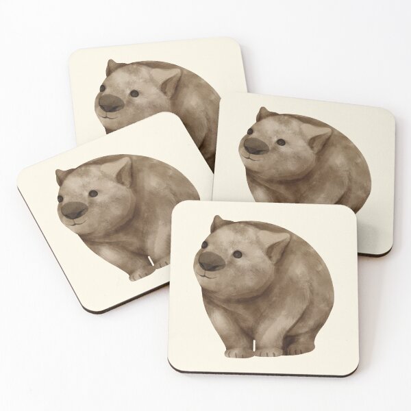 Item preview, Wombat  designed and sold by ChachiArts.