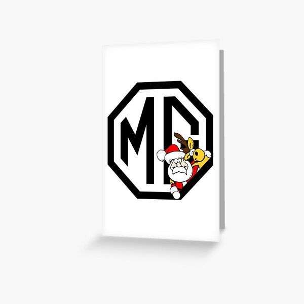 MG Xmas Santa Greeting Card