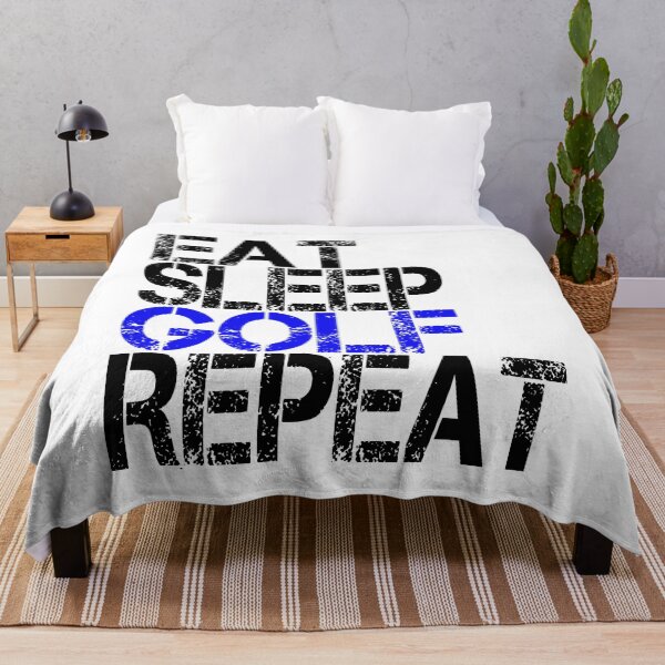 Item preview, Eat Sleep Golf Repeat, Grunge designed and sold by ACC .
