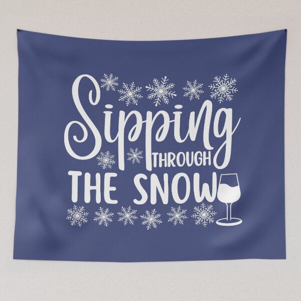 Item preview, Sipping Through The Snow designed and sold by SunfullyYours.