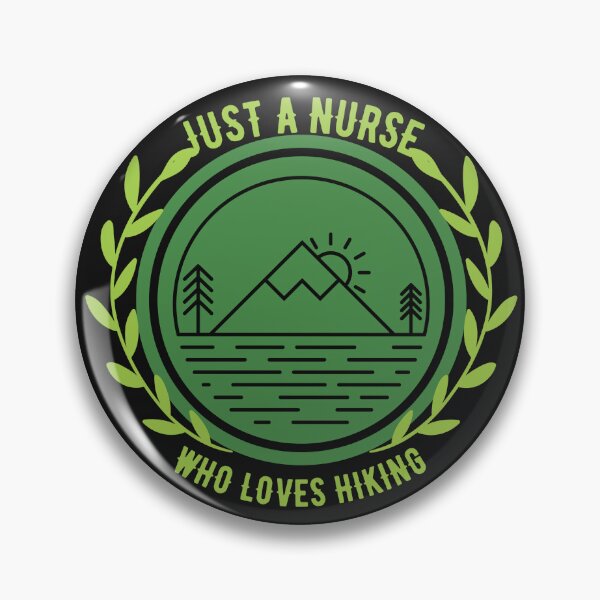Item preview, Copy of Just A Nurse Who Loves Hikinig designed and sold by NikkosDesigns.