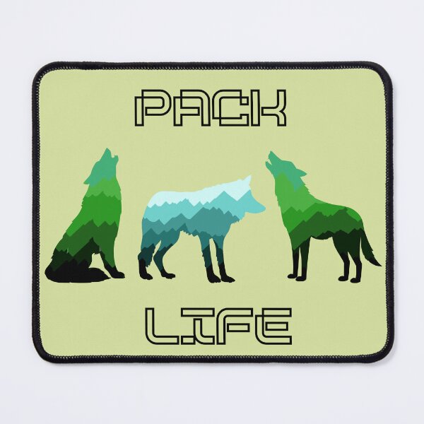 Item preview, wolf pack designed and sold by ART3M1S1A.