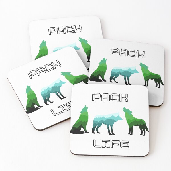 Item preview, wolf pack designed and sold by ART3M1S1A.