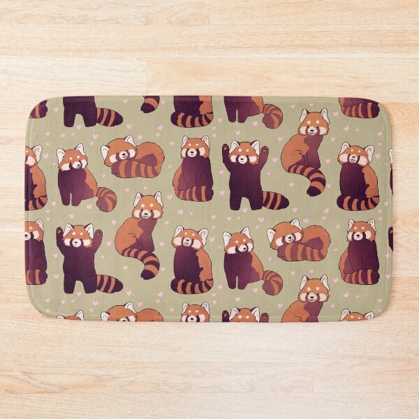 Item preview, 6 Red panda stickers pack cute illustration  designed and sold by Yarafantasyart.
