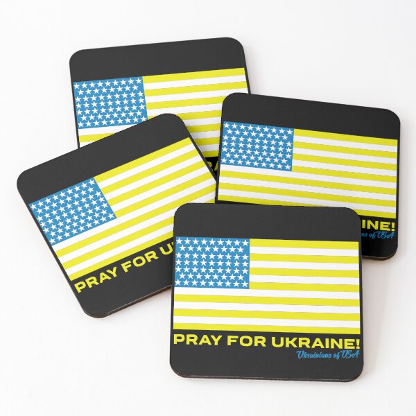 Item preview, Pray For Ukraine Ukrainians of USA designed and sold by UA-Shirts.