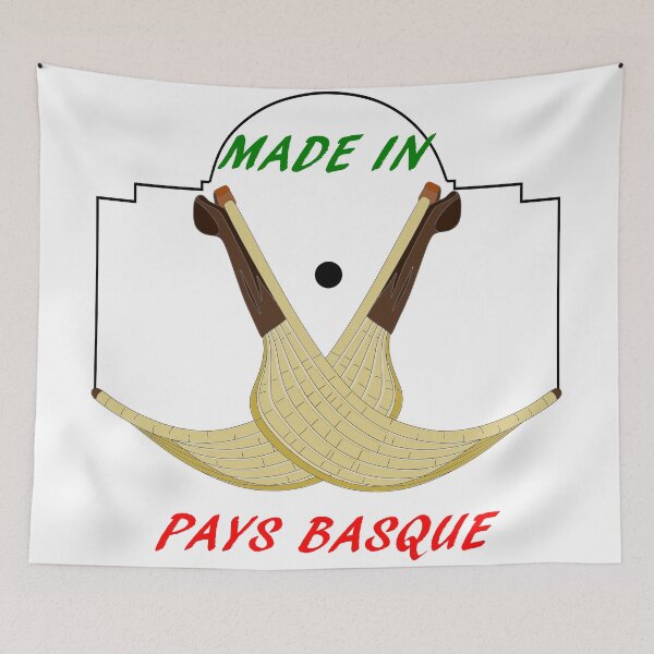Item preview, Basque Country - chistera designed and sold by retroDraw.