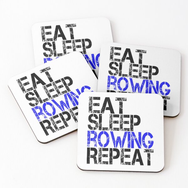 Item preview, Eat Sleep Rowing Repeat, Grunge  designed and sold by ACC .