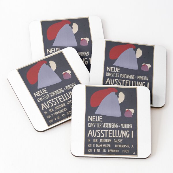 Item preview, Wassily Kandinsky Neue Künstlervereinigung Munich   | Wassily Kandinsky abstract art designed and sold by TeeARTHY.