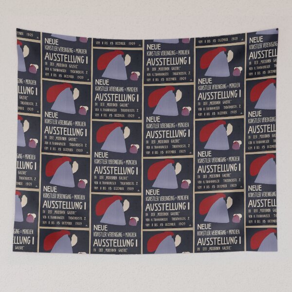 Item preview, Wassily Kandinsky Neue Künstlervereinigung Munich   | Wassily Kandinsky abstract art designed and sold by TeeARTHY.