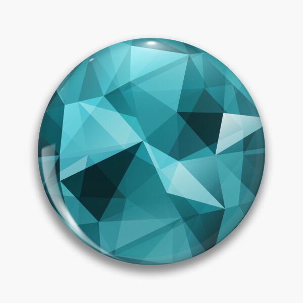 Item preview, Beautiful blue polygonal design designed and sold by myikigai.