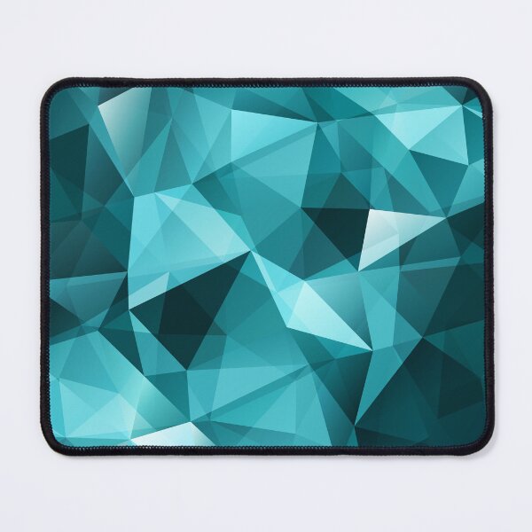 Item preview, Beautiful blue polygonal design designed and sold by myikigai.