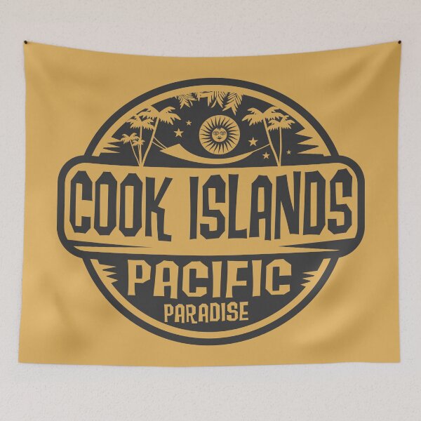 Item preview, Cook Islands, South Pacific Ocean designed and sold by studio838.