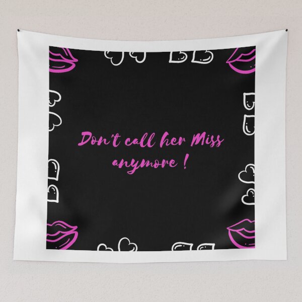 Item preview, Bachelorette party logo - Don't call her Miss anymore designed and sold by ArtAndDesignA.