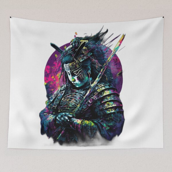 Item preview, SAMURAI WARRIOR Midjourney AI Artwork designed and sold by davidjulie.