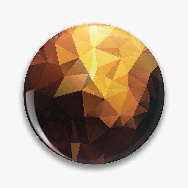 Item preview, Golden polygonal design  designed and sold by myikigai.